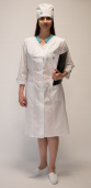 Халат женский санитарный М725-24