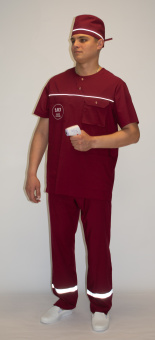 Костюм мужской санитарный М723-24