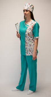 Костюм женский санитарный М726-24